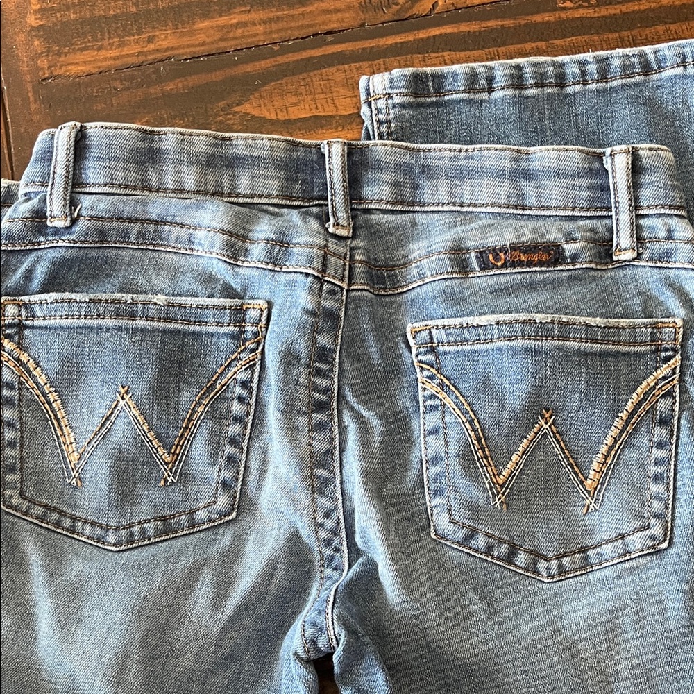 Wrangler Women's Boot Cut Jeans - Light Blue - Picture 2 of 7